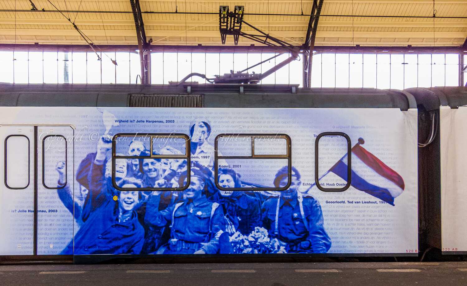 NS Plan T , 520, Vrijheidstrein