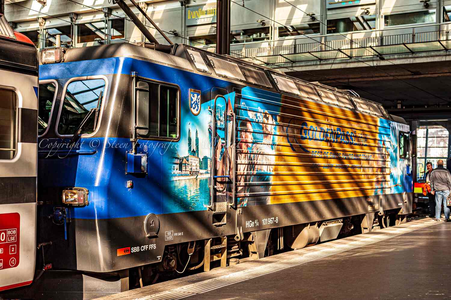 Reclamelocomotieven van de Zb