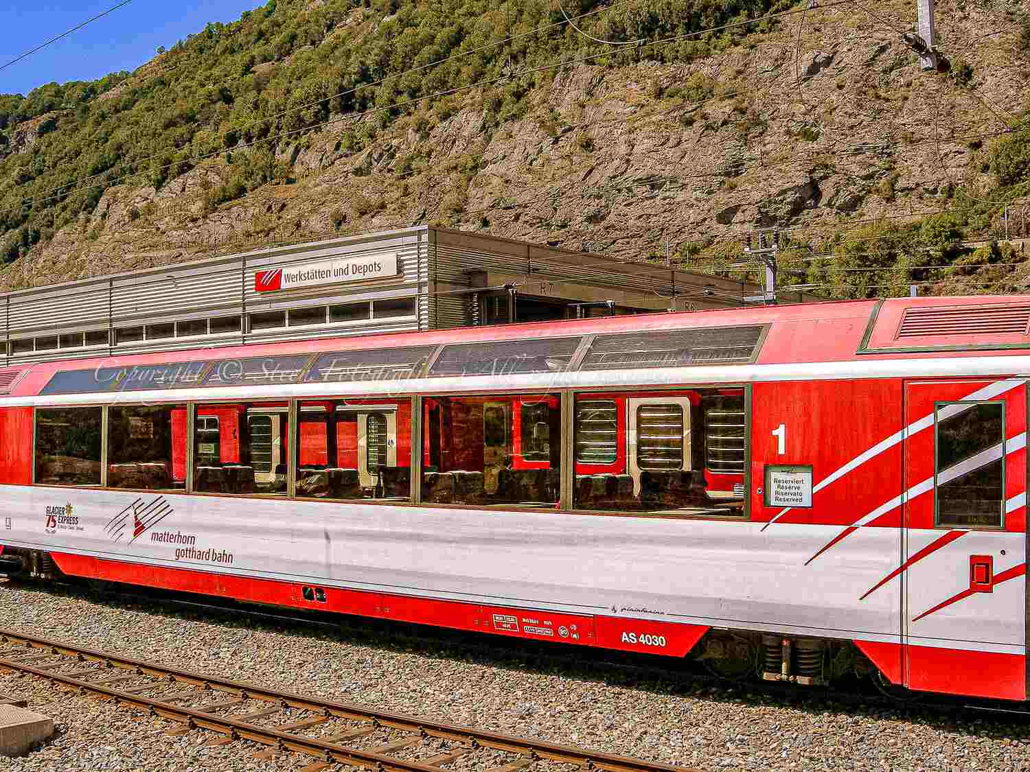 Openingsfoto MGB Glacier Express