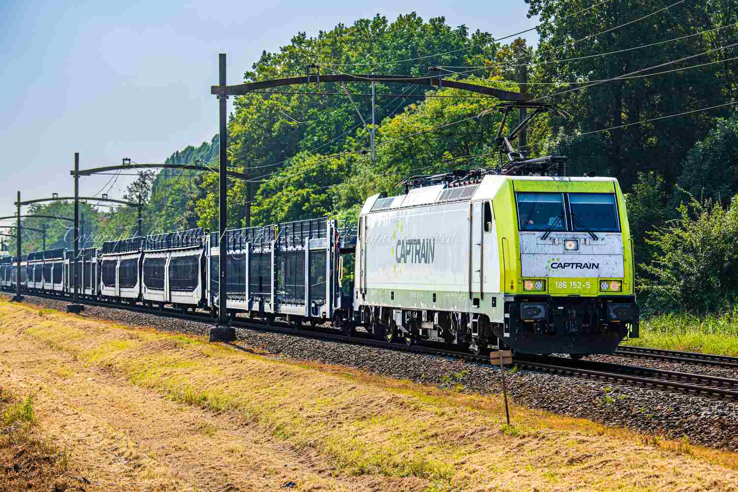 Vooorbeeld TRAXX 186, Captrein, 186 152-5