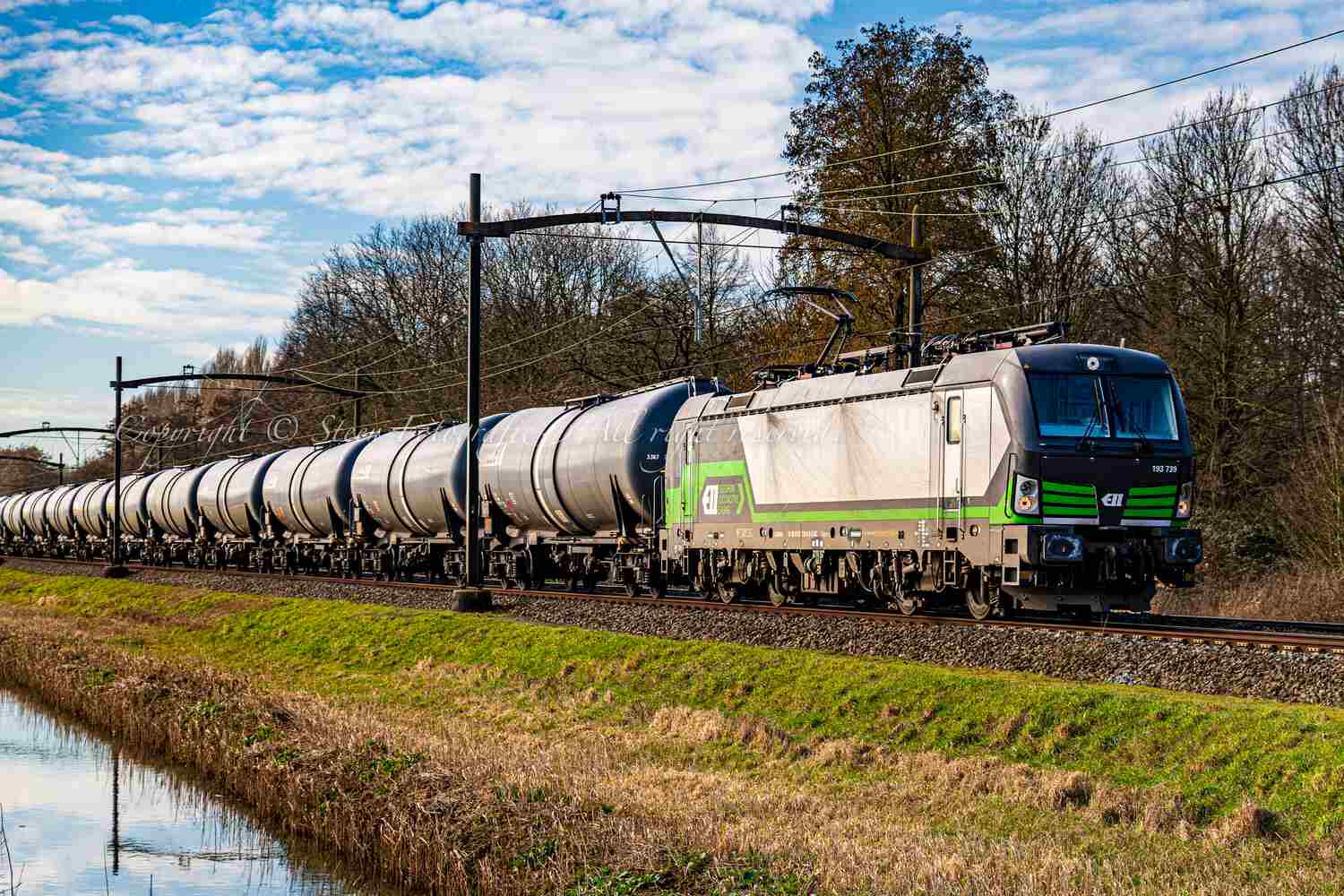 ELL 193 739, locomotief Dordrecht