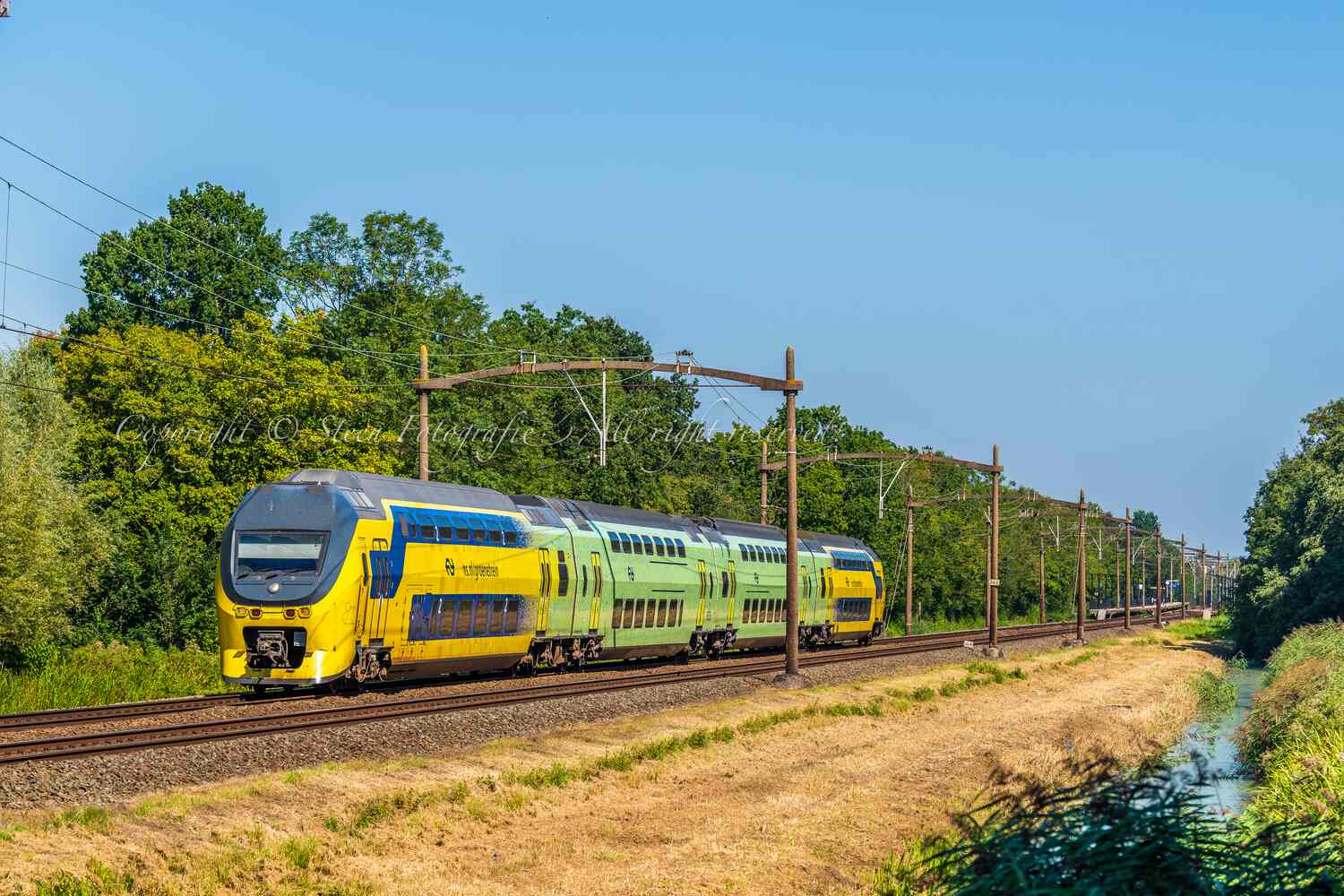 NS treinstel VIRM, 9556, Groen
