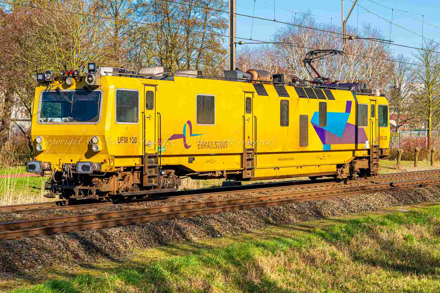 Openingsfoto werktreinen, Eurailscout, UFM 120